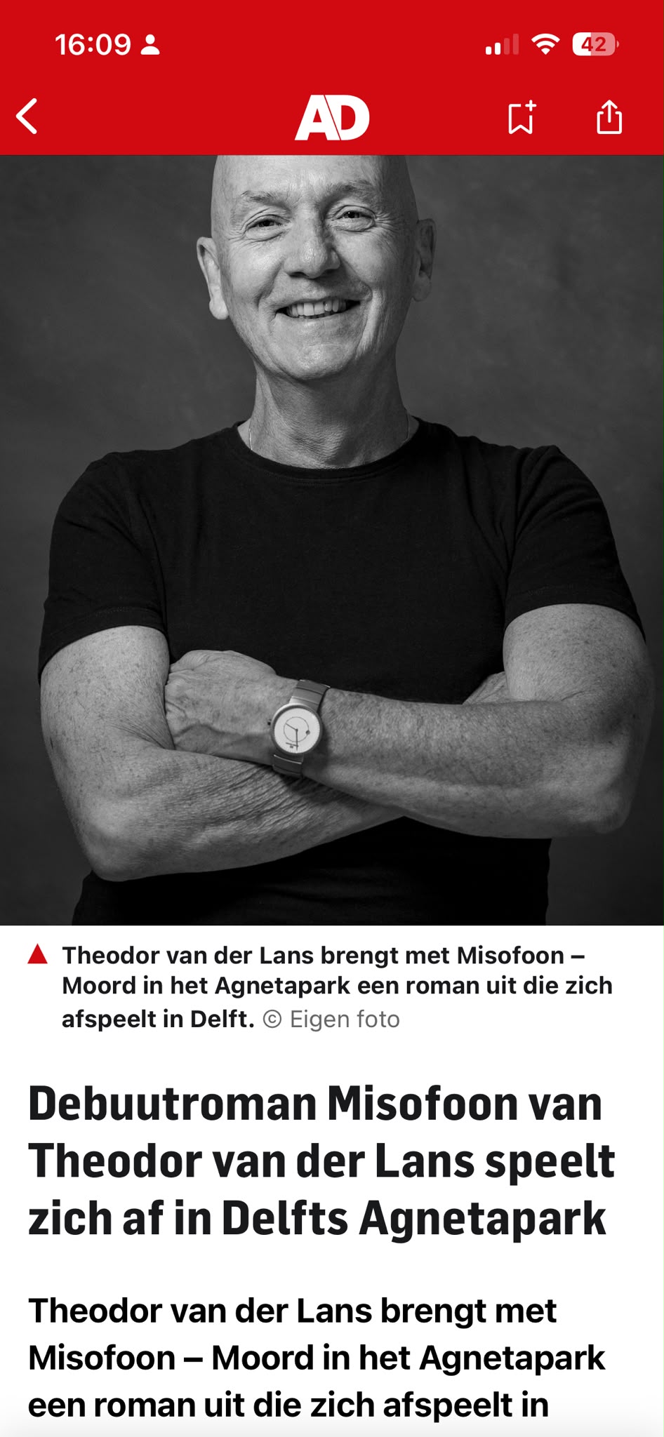IN DE KRANT | Theodor van der Lans